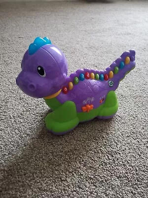 Leap Frog Kids LetterSaurus Dino Interactive Toy Purple Learning ABC Music Fun • £7.95