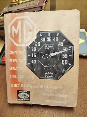 MG Workshop Manual 1964 Series TCTD TF MGA • $52.84