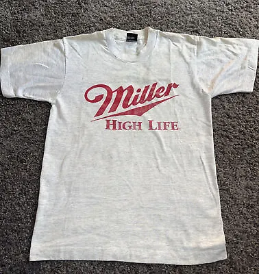VTG Miller High Life Single Stitch Shirt MD • $15