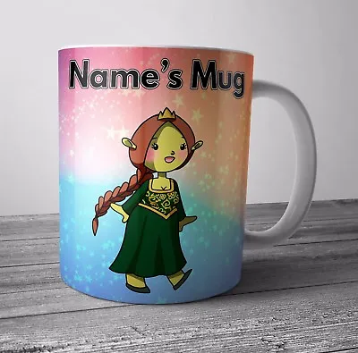 £13.95 • Buy Cartoon Princess Fiona Personalised Mug / Cup Birthday Christmas Gift - ANY NAME