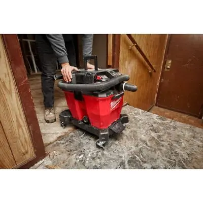 Milwaukee Vacuum Cart 6.9 X15.63 X26.5  M18 Wet/Dry Shop+ Reds/Pinks+Cordless • $83.81