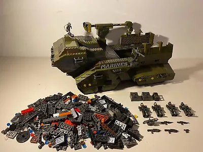 Halo Mega Bloks UNSC Elephant [96942] 98% Complete With Bonus Parts Lot! • $140