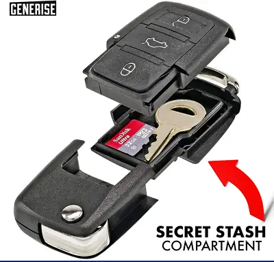 Car Key Safe Secret Stash Hidden Compartment Keyring Festivals Party Events Box • £3.79