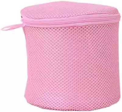 NET LAUNDRY WASH BAG BRA Lingerie Laundry Mesh Zip Bags Garment Travel • £3.49