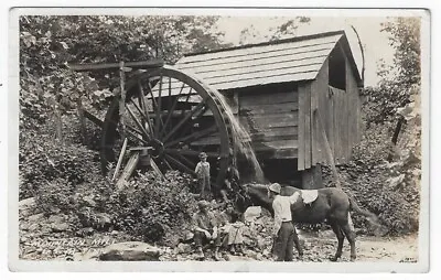 RPPC View Of Mountain Mill On U.S. 41 In Tennessee 1940 • $3