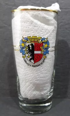 Vintage Garmisch-Partenkirchen German Beer Glass 0.25 L Pilsner Bier Glass • $17.95