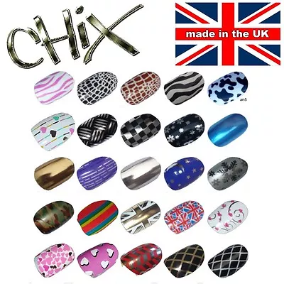 Salon Quality Professional NAIL WRAPS Foils Stickers Vinyl Decals Beauty UK 1 • $9.95