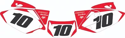 2005 2006 2007 Honda Crf 450 X Graphics Kit Graphic Decals Motocross Backgrounds • $39.99