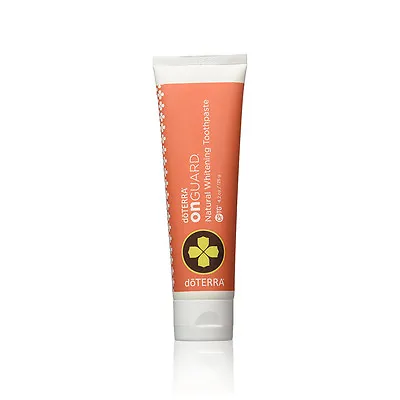 DoTERRA 125g On Guard Natural Fluoride Free Whitening Toothpaste Essential Oil • $20.95