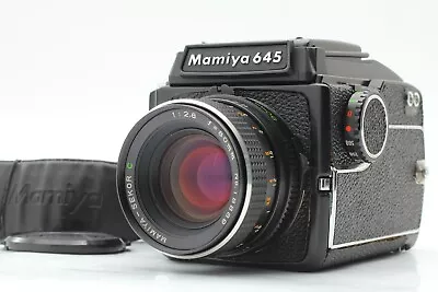 [MINT] Mamiya M645 Waist Level Finder Sekor C 80mm F/2.8 Lens From JAPAN • $549.90