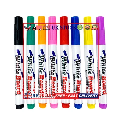 £6.30 • Buy Magical Water Painting Pen Erasable Drawing Whiteboard Floating Pen (8pcs) #16Y