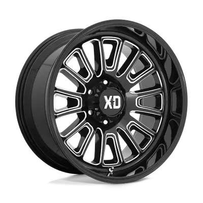 24 Inch Black Wheels Rims Chevy Silverado 2500 3500 Truck 24x12  8x180 Lug XD864 • $2428