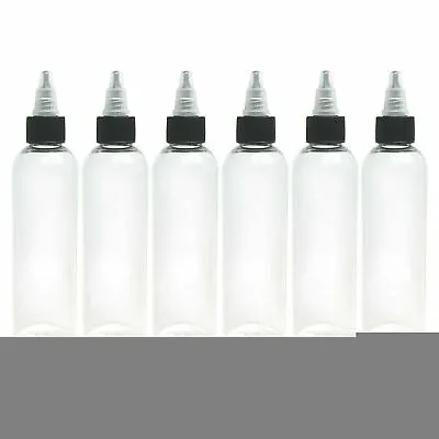 £4.56 • Buy 10-20pcs Tattoo Ink Twist Cap Plastic Nozzle Oil Dropper Squeezeable Bottles