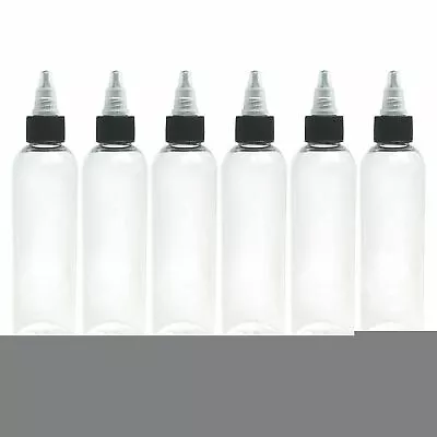 £4.56 • Buy 10-20pcs Tattoo Ink Twist Cap Plastic Nozzle Oil Dropper Squeezeable Bottles