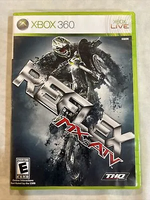 MX Vs ATV Reflex Xbox 360 Tested & Working ACCEPTABLE RACING FREE S/H • $13.99
