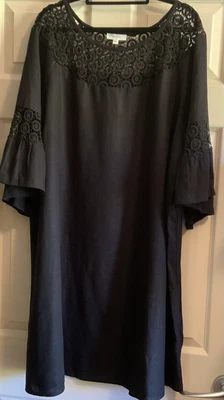 $15.90 • Buy Khoko Plus Dress Size 20+. Exel Cond. Lace Inserts.