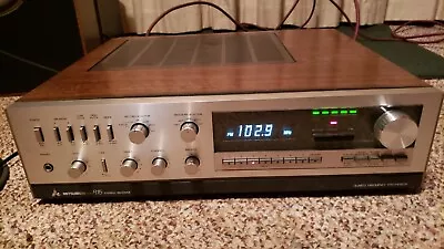 Mitsubishi DA-R15/ 1980 Stereo Receiver/ Clean. Tested. • $129