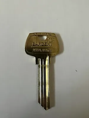 ASSA Abloy Sargent XC High Security Lock Key Blank Locksport Locksmith • $2