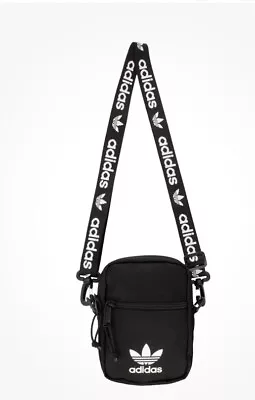 Adidas Originals Festival Crossbody Bag - Black/White- BRAND NEW WITH TAGS! • $22.95