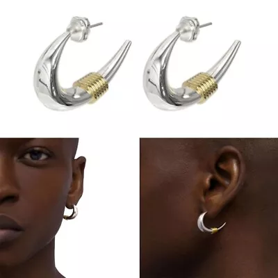 C Earings Vintage Moon Pin Earrings Girls Machete Wind Thread Ear Jewelry • $9.63