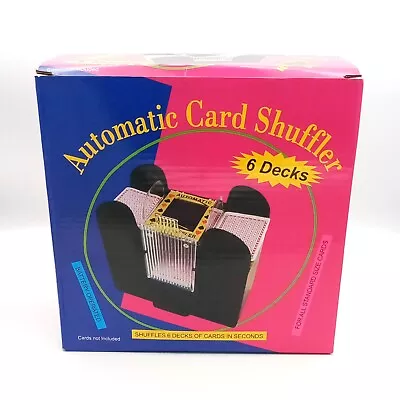 6-Deck Automatic Battery Operated Playing Card Shuffler Casino Casino BlackJack • $23.10