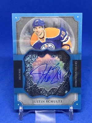 2014 Upper Deck The Cup Justin Schultz Auto Autograph Rookie Brilliance Oilers • $24.99