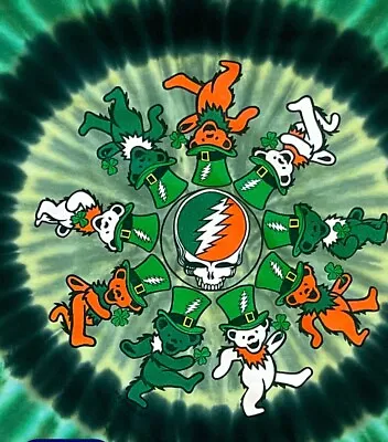 Grateful Dead Irish Bears - St. Patrick’s Day Dancing Bears Shirt - All Sizes • $29.95