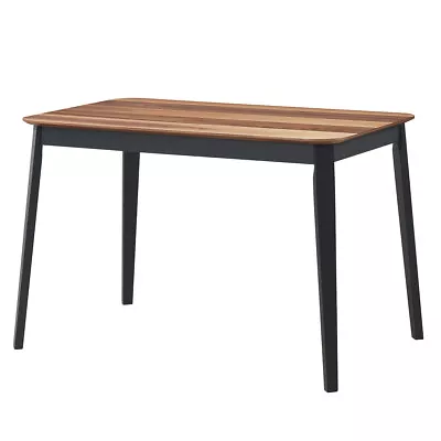 Mid Century Modern Rectangular Dining Room Table W/ Solid Wooden Legs For Home • $109.98