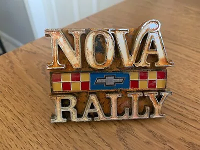 $49.99 • Buy Vintage 1977-1979 Chevrolet Chevy Nova Rally Grille Emblem 