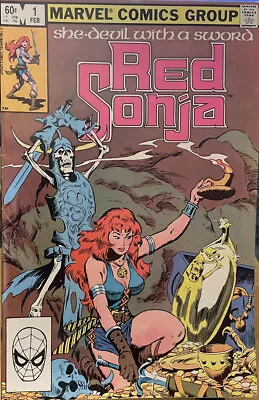 Red Sonja #1 Bronze Age Marvel Comics F/VF Condition Combined Shipping (box20) • $8.99
