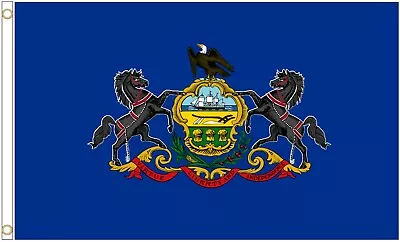 Pennsylvania United States Of America USA Polyester Flag • £6