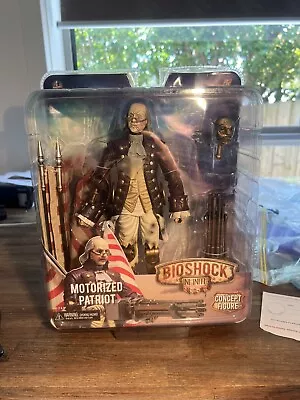 Bioshock Infinite NECA Motorized Patriot Benjamin Franklin Figure • $89