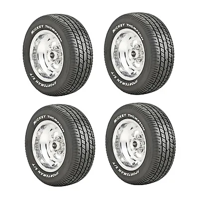 Mickey Thompson 90000000180 4 Set Sportsman S/T Radial P225/70R15 Street Tires • $786.54