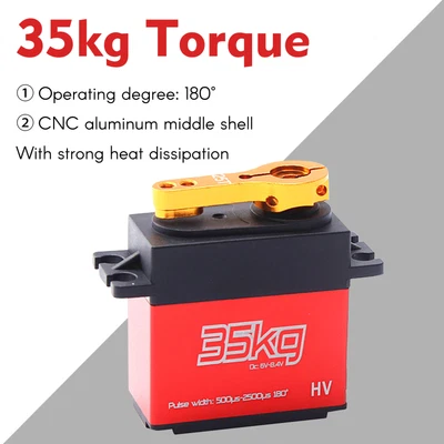$25.99 • Buy 20/25/35KG Metal Steering Digital Waterproof Servo DS3225 High Torque RC Car