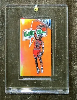 1991 Gatorade Michael Jordan Be Like Mike Tobacco Insert Very Sharp Ebay 1/1 • $599.95