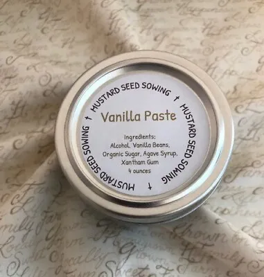 Vanilla Bean Paste 4 Oz. From Vanilla Beans For Baking Jams Ice Cream More! • $15