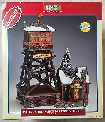 Lighted Eagle's Nest Fire Lookout - Lemax Village Collection 2002 - Christmas • $21.98