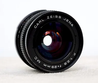 £64.99 • Buy CARL ZEISS JENA 29mm 2.8 Wide Angle Lens For M42 Fit PARTS REPAIR 