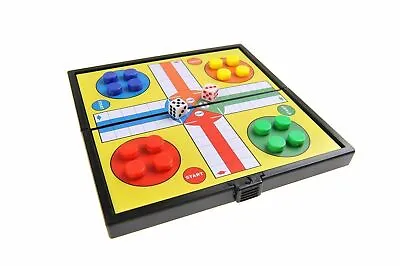 Mini Ludo Magnetic Travel Game 12 X 12 Cm Toy Gift Uk Seller Fast Dispatch • £3.99