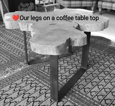 £29.52 • Buy Industrial Steel Table Legs Metal For Dining Table/Desk/Hall/Garden Coffee Table