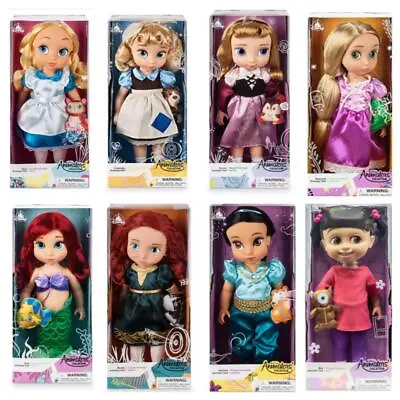 £64.99 • Buy Disney Store Animator Priness Dolls Rapunzel Alice Boo Cindrella Ariel Belle New