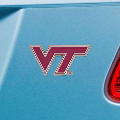 Virginia Tech Hokies Heavy Duty Metal 3-D Color Auto Emblem  • $9.99
