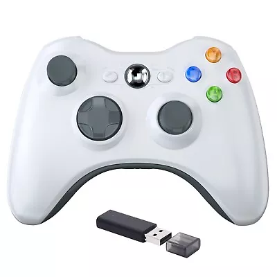 Wireless Controller Compatible For Xbox 360 Double Motor Vibration Gaming Joypad • $19.99