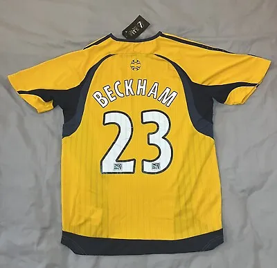 Los Angeles Galaxy  Football BECKHAM 23 SIZE Small- Adidas With Product Code • £40