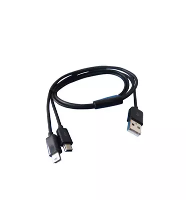 NWT 2-in-1 USB Micro B Dual Charging Cable - USB Type A - Android - Mini USB • $9