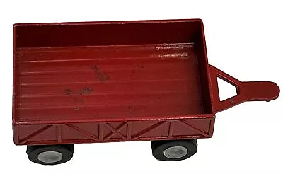 Vintage Tootsie Toy Farm Trailer Cart Die Cast 3 1/2  Red • $4.80