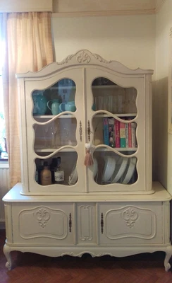 £1100 • Buy Vintage French Glazed Sideboard Shabby Chic
