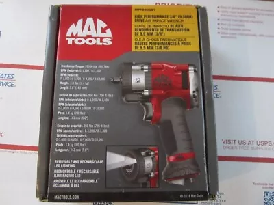 Mac Tools 3/8  High Performance Impact Wrench MPF990381 • $235