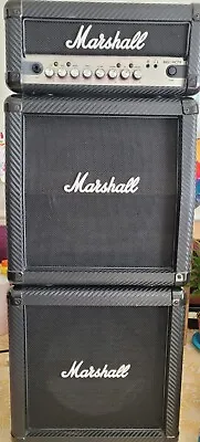 £150 • Buy Marshall Guitar Amp MG15HCFX 15Watt Mini Stack Carbon Fiber