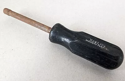 XCELITE No. 6 NUT DRIVER 3/16 Hollow Shaft W/Black Handle Vintage Tool Made USA • $3.95